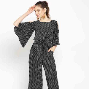 Women Printed Basic Jumpsuit
